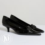 Escarpins pointus en cuir noir p.39 - Prada Dressingment Votre