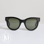 Lunettes de soleil eye cat en acétate noir - Céline Dressingment Votre