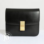 Sac Classic Box Teen en cuir noir - Céline Dressingment Votre