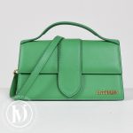 Sac Grand Bambino en cuir vert - Jacquemus Dressingment Votre