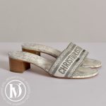 Mules à talon Dway grises p.37 - Dior Dressingment Votre