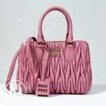 Petit sac en cuir nappa rose - Miu Miu Dressingment Votre