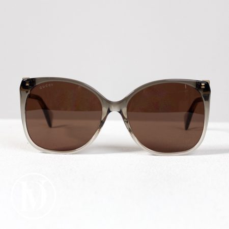 Lunettes de soleil en plastique marron - Gucci Dressingment Votre