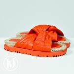 Mules D-Twist en cuir orange p.38,5 - Dior Dressingment Votre
