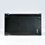 Pochette cassandre en cuir noir - Saint Laurent Dressingment Votre