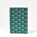 Porte-passeport Grenelle goyardine verte - Goyard Dressingment Votre