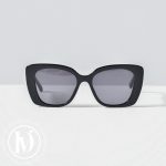 Lunettes de soleil en acétate noir et strass - Chanel Dressingment Votre