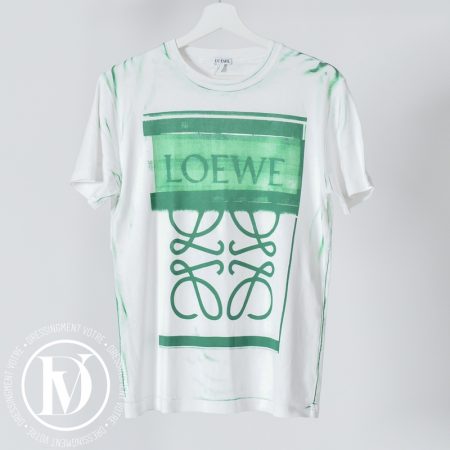 T-shirt Anagram en coton blanc t.XS - Loewe Dressingment Votre