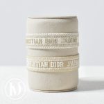 Set de 2 bracelets en coton beige - Dior Dressingment Votre