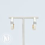 Boucles d'oreilles créoles Dior Night Code - Dior Dressingment Votre