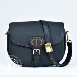 Sac Bobby médium en cuir grainé noir - Dior Dressingment Votre