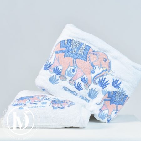 Set serviettes en coton éponge - Hermès Dressingment Votre
