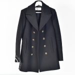 Manteau mi-long en laine noir t.36 - Saint Laurent Dressingment Votre