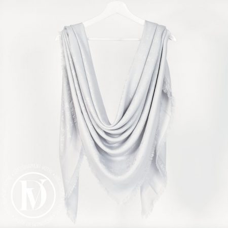 Châle monogram classic gris clair - Louis Vuitton Dressingment Votre