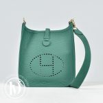Sac Mini Evelyne en cuir Vert Amazone - Hermès Dressingment Votre