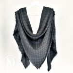 Châle GG en laine grise - Gucci Dressingment Votre
