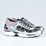 Sneakers en tweed et cuir iridescent p.36 - Chanel Dressingment Votre