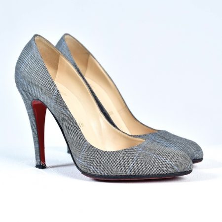 Escarpins Decolleté 868 100 gris p.36,5 - Christian Louboutin Dressingment Votre