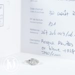 Bague Menottes R8 pavée or blanc et diamants t.49 - Dinh Van Dressingment Votre