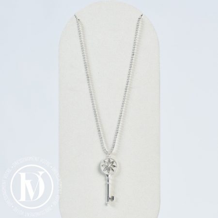 Collier Tiffany Keys en argent et diamant - Tiffany&Co Dressingment Votre