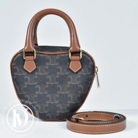 Sac coeur médium en toile triomphe - Céline Dressingment Votre