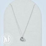 Collier Open Heart en argent et diamant - Tiffany&Co Dressingment Votre