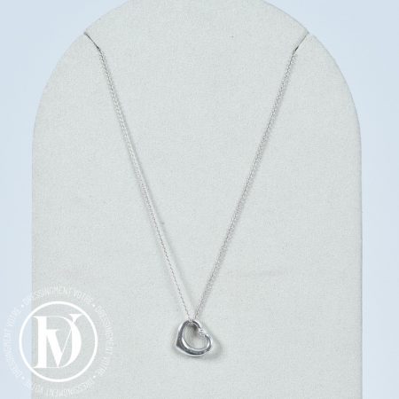Collier Open Heart en argent et diamant - Tiffany&Co Dressingment Votre
