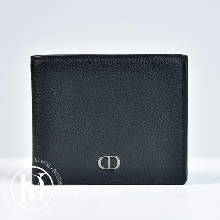 Portefeuille CD Icon en cuir noir - Dior Dressingment Votre