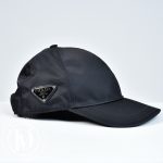 Casquette en Re-Nylon noire t.S - Prada Dressingment Votre