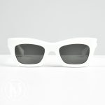 Lunettes de soleil acétate blanc à logo - Gucci Dressingment Votre