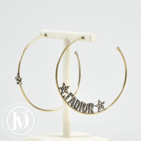 Boucles d'oreilles créoles j'Adior - Dior Dressingment Votre