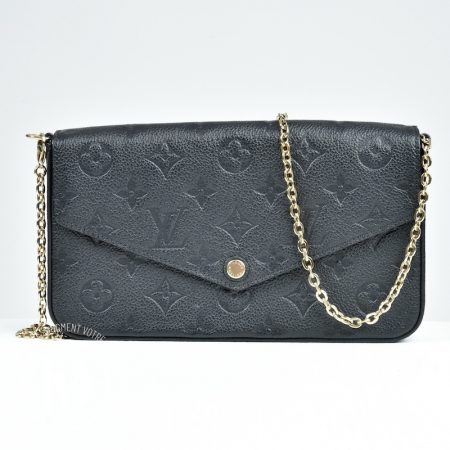 Pochette Félicie toile monogram empreinte noire - Louis Vuitton Dressingment Votre