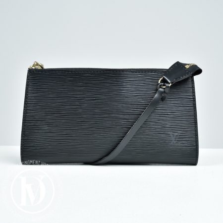 Pochette en cuir épi noir - Louis Vuitton Dressingment Votre