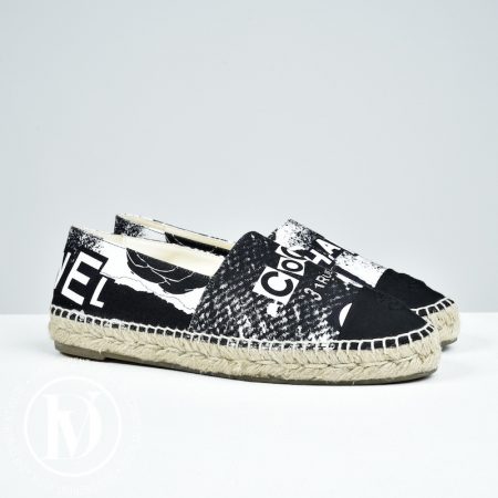 Espadrilles en toile imprimée p.39 - Chanel Dressingment Votre