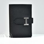 Portefeuille Béarn mini epsom noir - Hermès Dressingment Votre