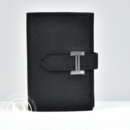 Portefeuille Béarn mini epsom noir - Hermès Dressingment Votre