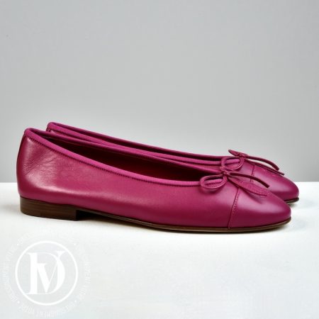 Ballerines en cuir fuchsia p.37 - Chanel Dressingment Votre