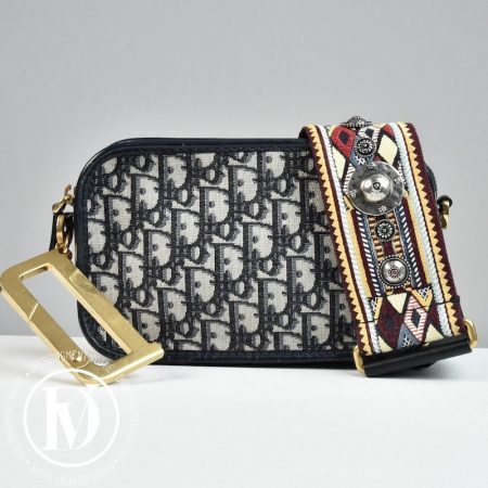 Petit sac Diorquake monogram oblique bleu - Dior Dressingment Votre