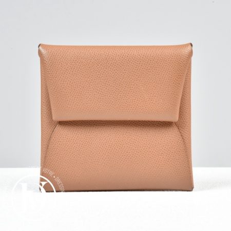 Porte-monnaie Bastia en cuir Gold - Hermes Dressingment Votre