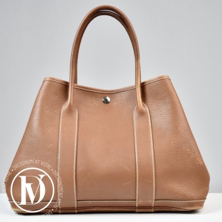 Cabas Garden Party 36 en cuir Gold - Hermès Dressingment Votre