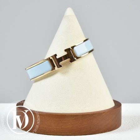 Bracelet Clic H PM Bleu Polaire - Hermès Dressingment Votre