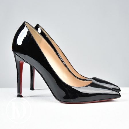 Escarpins Pigalle 100 cuir vernis noir p.40 - Christian Louboutin Dressingment Votre