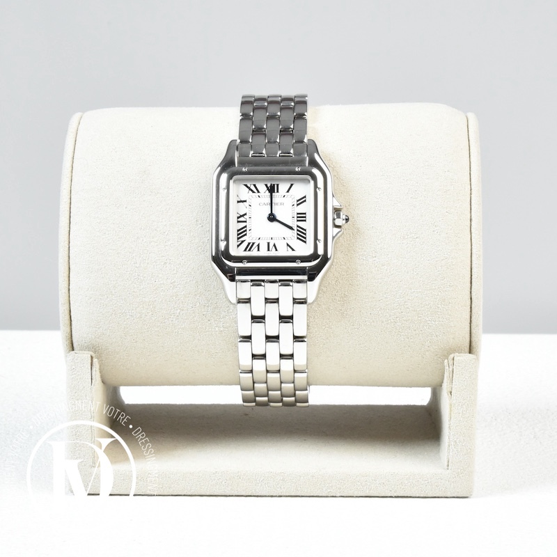 Montre Panthère moyen modèle en acier - Cartier Dressingment Votre