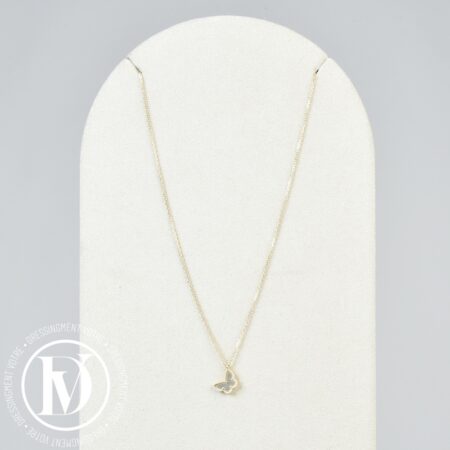 Collier pendentif Sweet Butterflies en or jaune - Van Cleef & Arpels