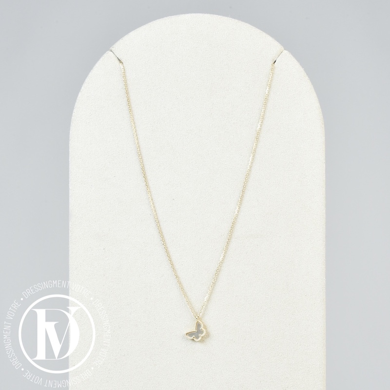 Collier pendentif Sweet Butterflies en or jaune - Van Cleef & Arpels Dressingment Votre