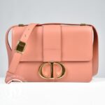 Sac 30 Montaigne en cuir saumon - Dior Dressingment Votre