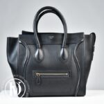 Sac Mini Luggage en cuir noir - Céline Dressingment Votre