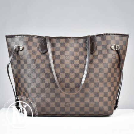 Cabas Neverfull MM en toile damier ébène - Louis Vuitton