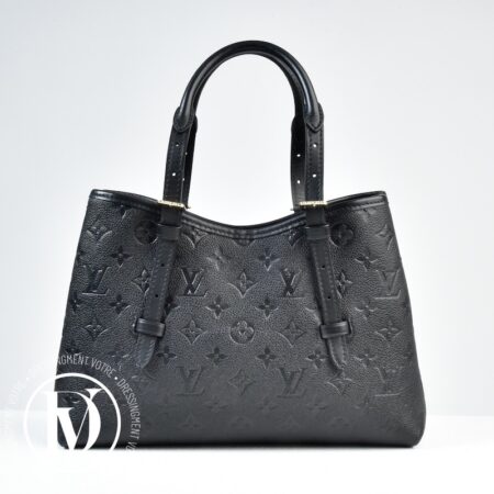 Sac Babylone PM monogram empreinte noir - Louis Vuitton
