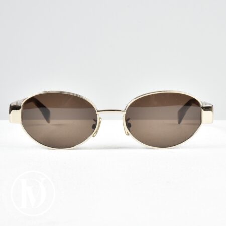 Lunettes de soleil Triomphe métal ovales - Céline